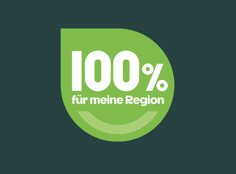Badge der Sendung 100% für meine Region - Canal B
